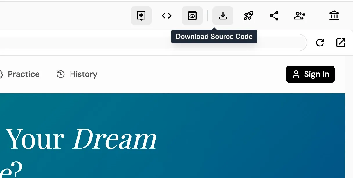 Code Export
